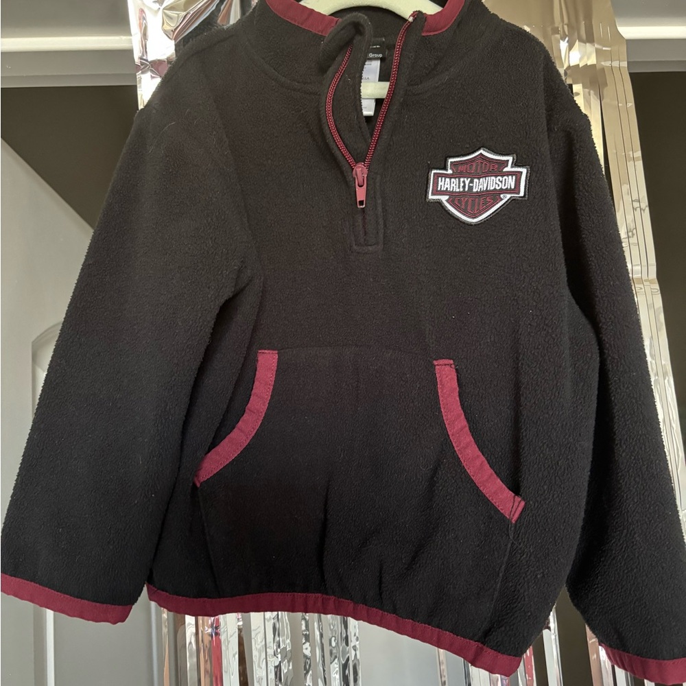 Harley-Davidson Kids Black and Red Jacket